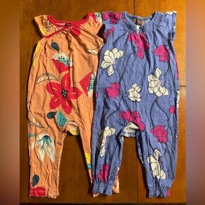 Tea collection rompers 12-18 mo. Washed but not worn.